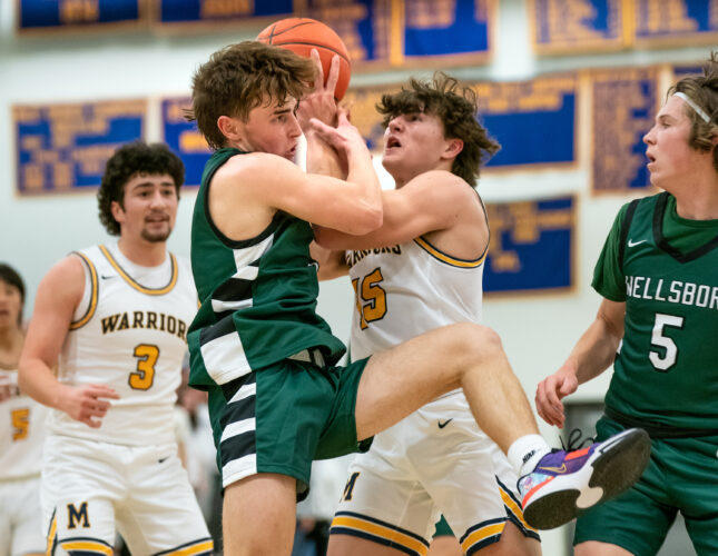 Adams comes up big as Wellsboro wins thriller at Montoursville